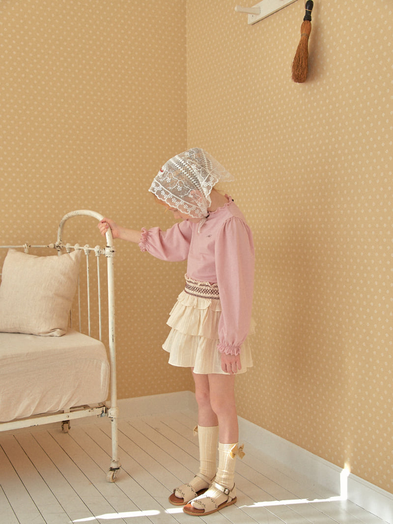 Lolobole - Korean Children Fashion - #Kfashion4kids - Dia Lace Bandana - 7