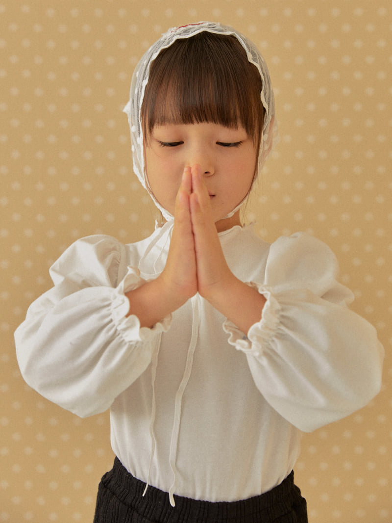 Lolobole - Korean Children Fashion - #kidzfashiontrend - Dot Lace Bandana - 4