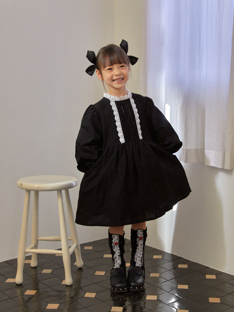 Lolobole - Korean Children Fashion - #childofig - Black Swan One-piece - 7
