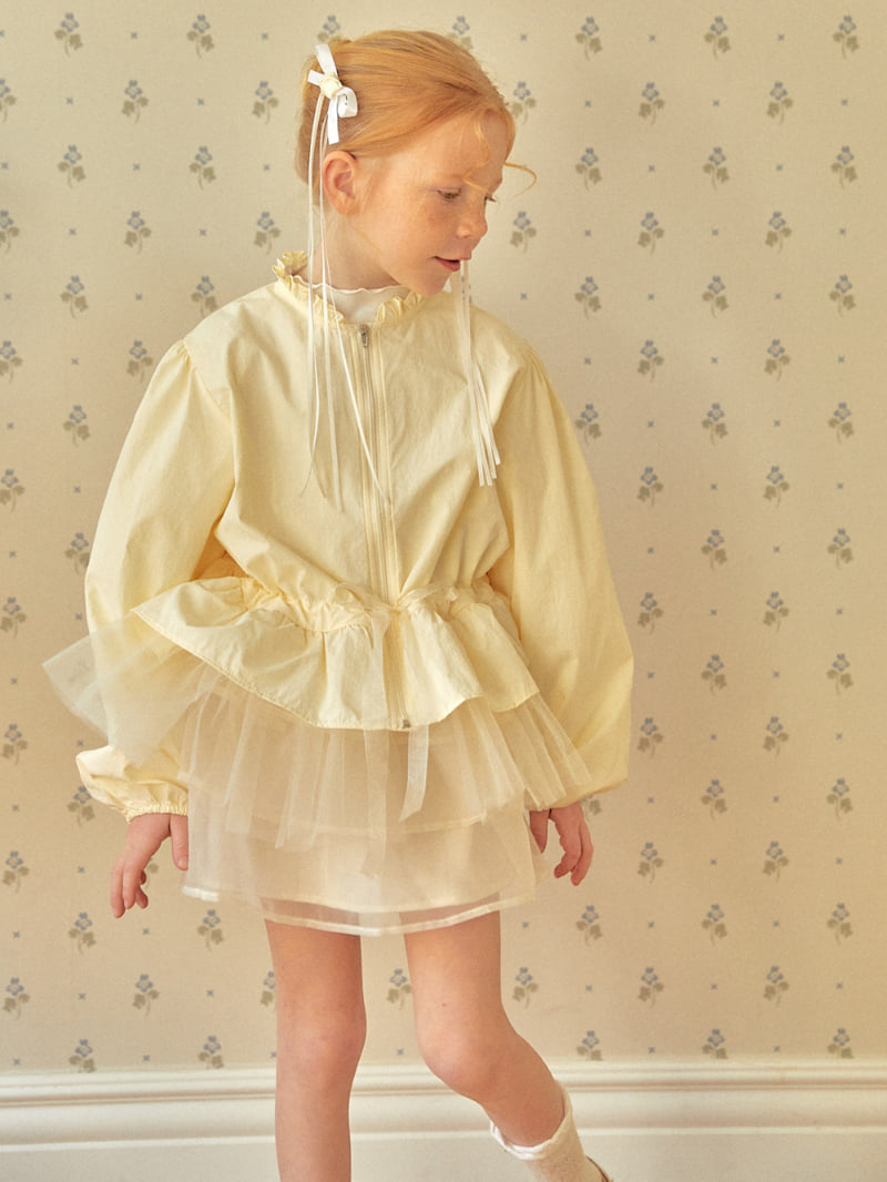 Lolobole - Korean Children Fashion - #childofig - Cutie Frill Windbreaker - 12