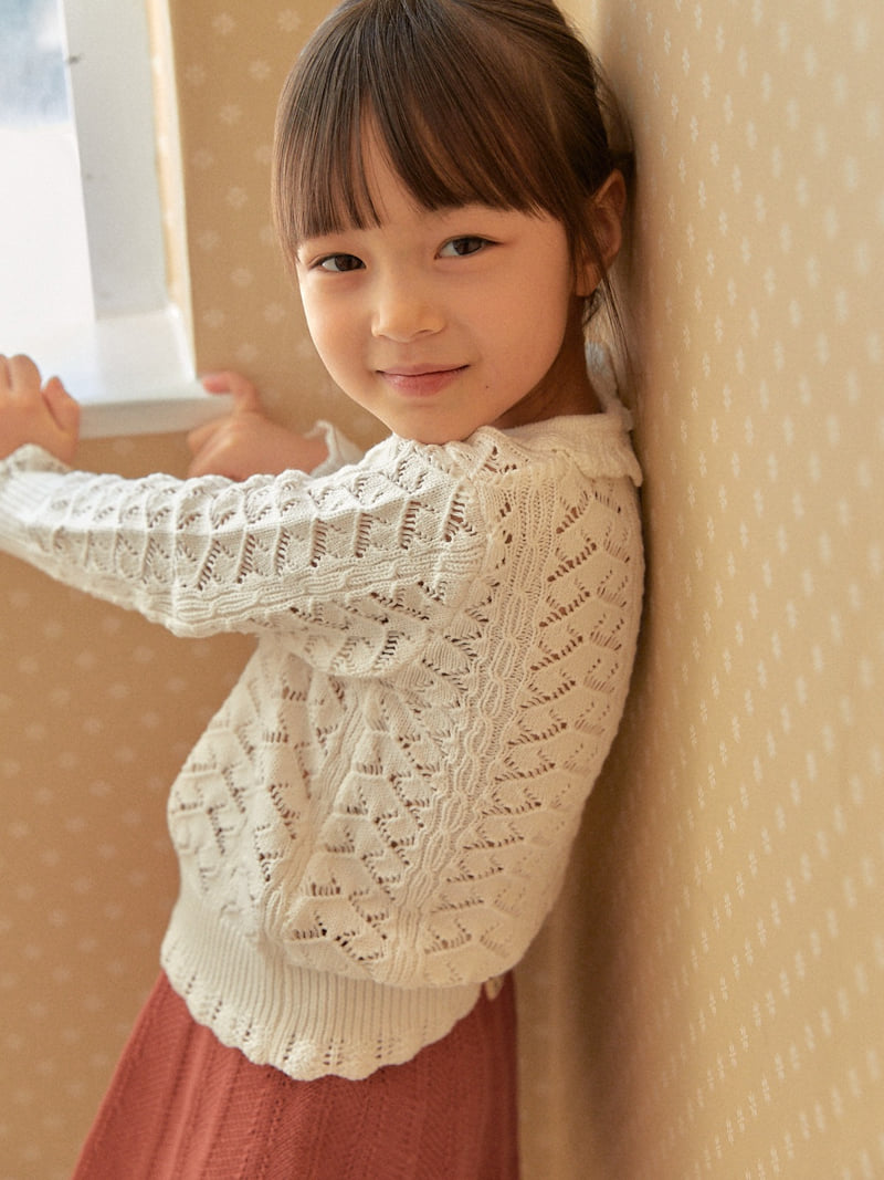 Lolobole - Korean Children Fashion - #childofig - Punching Collar Knit