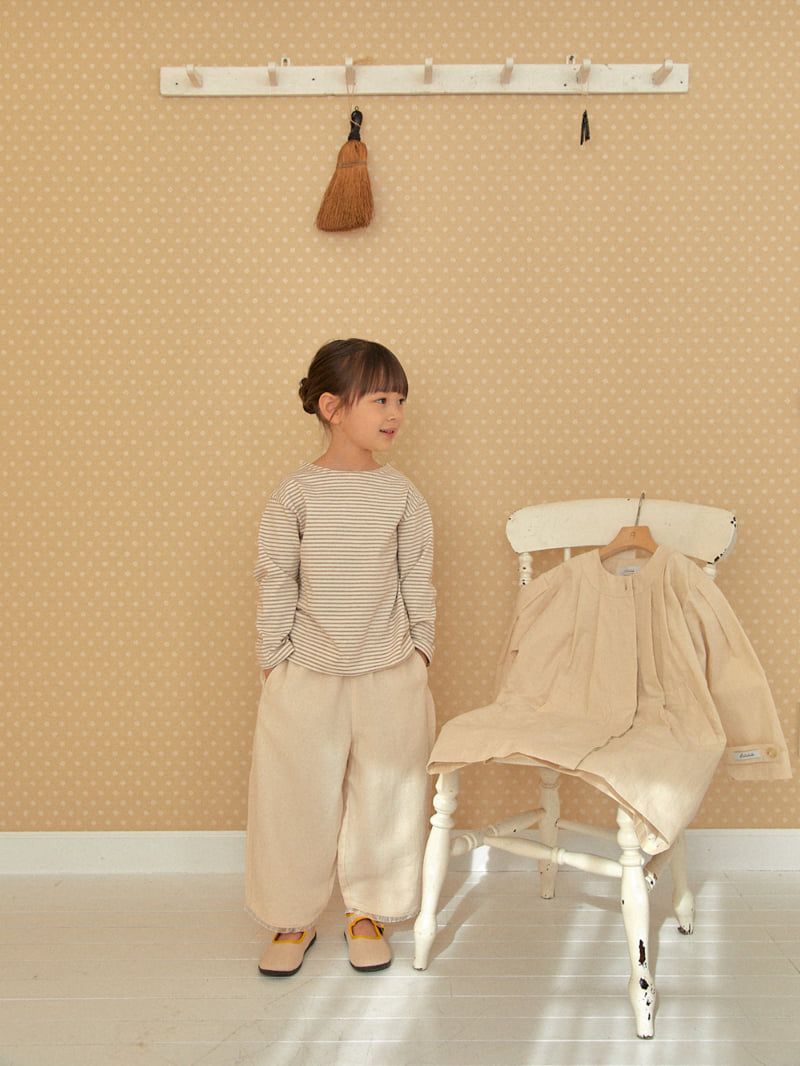 Lolobole - Korean Children Fashion - #childofig - Simple Stripe Tee - 11