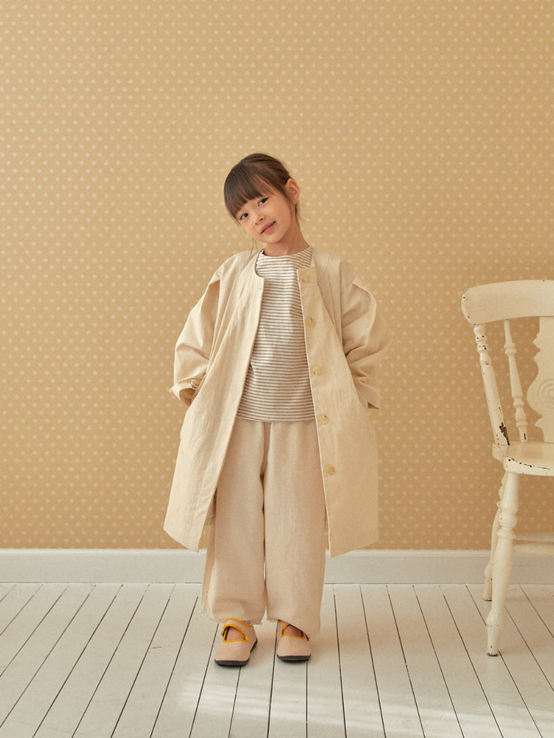 Lolobole - Korean Children Fashion - #childofig - Simple Stripe Tee - 12