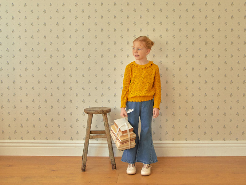 Lolobole - Korean Children Fashion - #childofig - Bootcut Denim Pants - 6