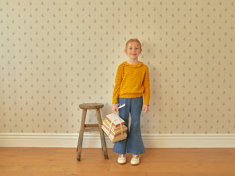 Lolobole - Korean Children Fashion - #childofig - Bootcut Denim Pants - 7
