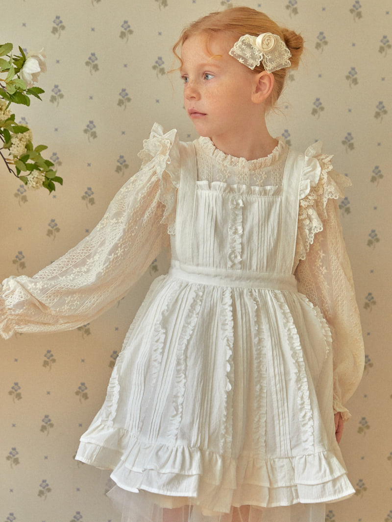 Lolobole - Korean Children Fashion - #childrensboutique - Rose Lace Pin - 7