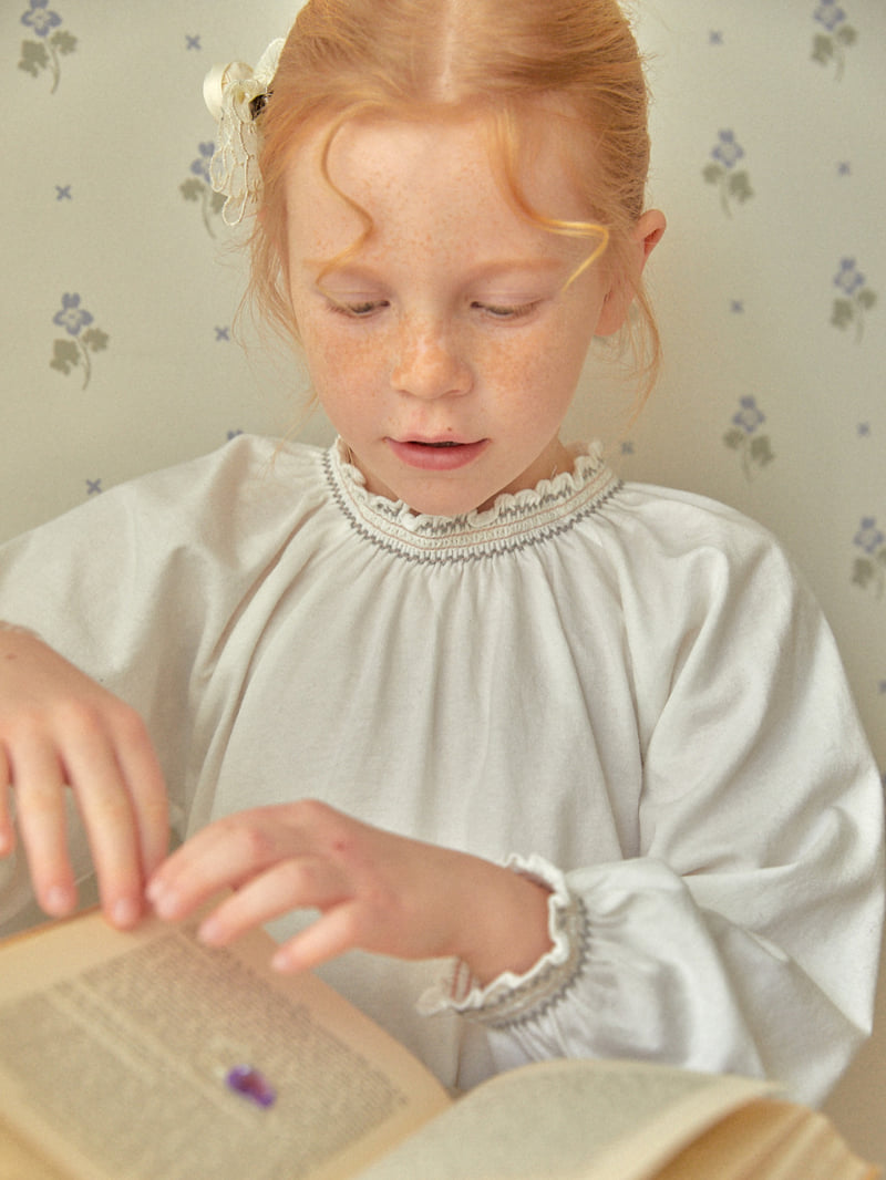 Lolobole - Korean Children Fashion - #childrensboutique - Briel Smoke Tee - 6