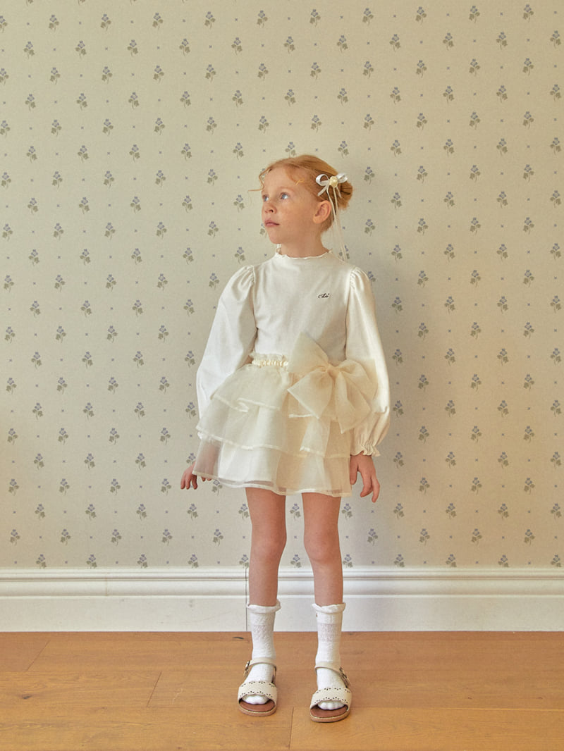 Lolobole - Korean Children Fashion - #childofig - 3-step Sha Skirt - 4