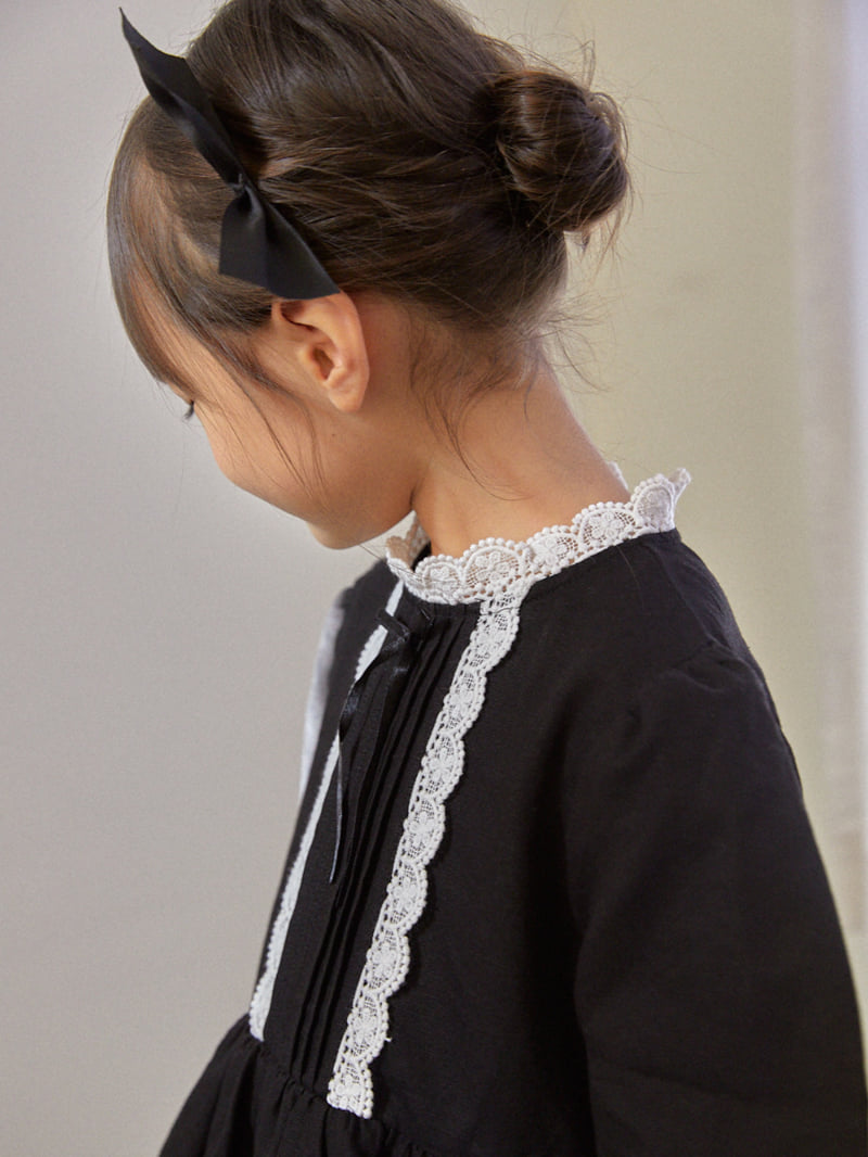 Lolobole - Korean Children Fashion - #designkidswear - Black Swan One-piece - 9