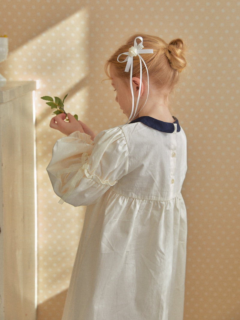 Lolobole - Korean Children Fashion - #designkidswear - Hepburn Ribbon One-piece - 11