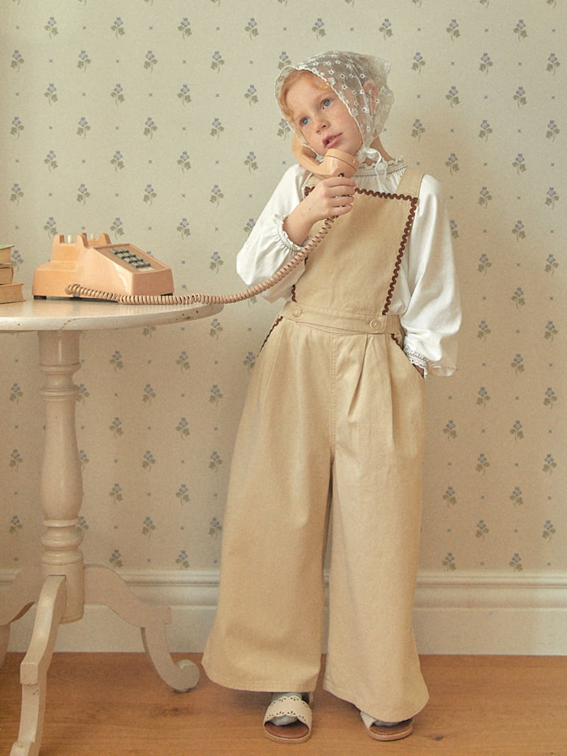 Lolobole - Korean Children Fashion - #designkidswear - Wave Overalls