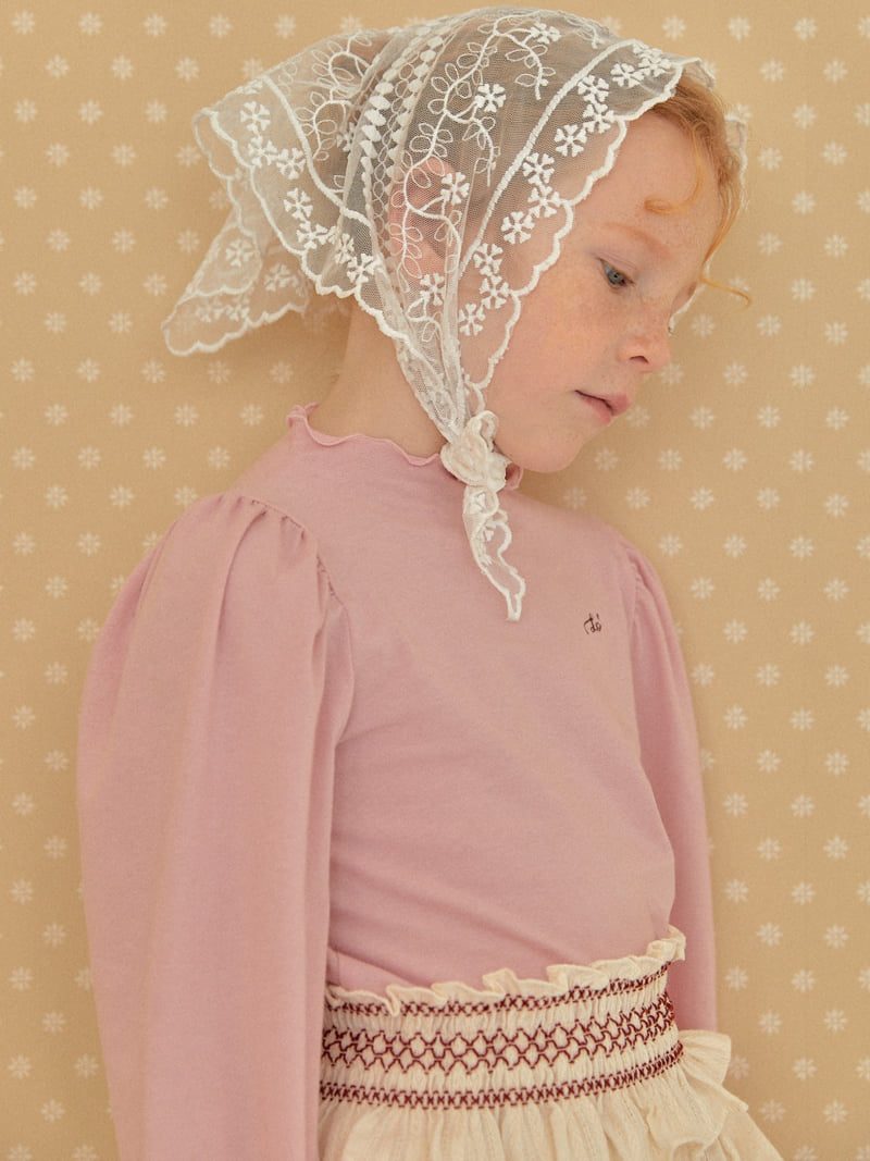 Lolobole - Korean Children Fashion - #designkidswear - Dia Lace Bandana
