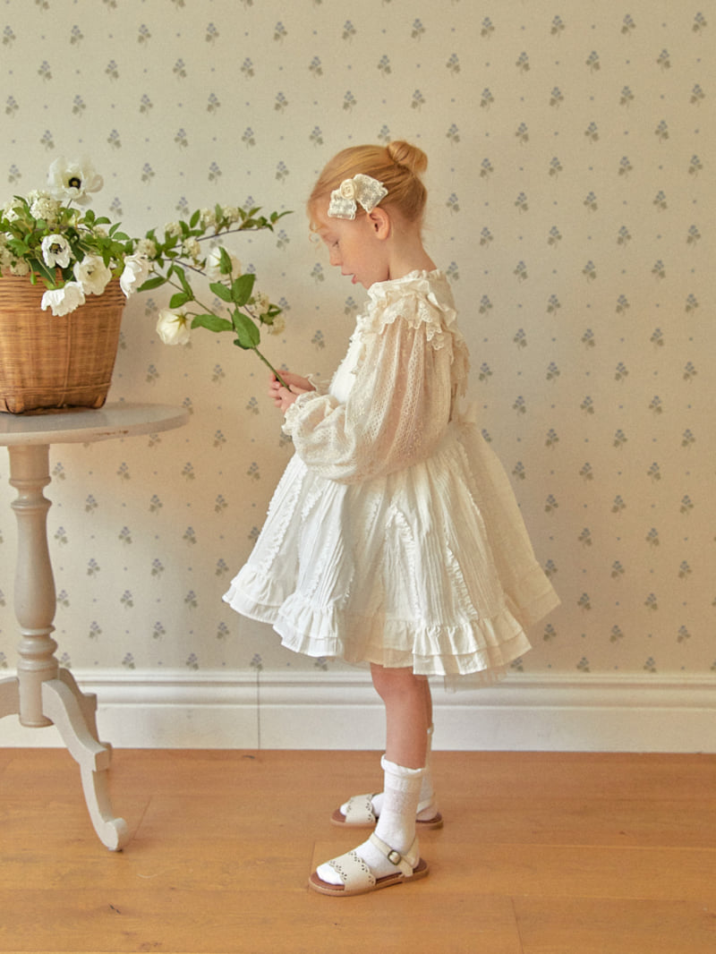 Lolobole - Korean Children Fashion - #discoveringself - Rose Lace Pin - 9