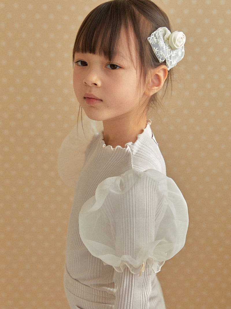 Lolobole - Korean Children Fashion - #discoveringself - Sha Ribbon Tee - 3