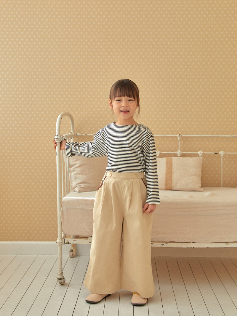 Lolobole - Korean Children Fashion - #fashionkids - Wave Overalls - 3