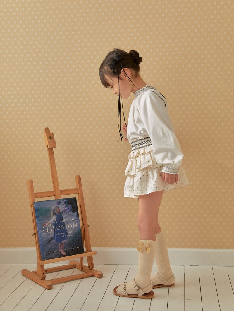 Lolobole - Korean Children Fashion - #fashionkids - Dot Smoke Pants - 4