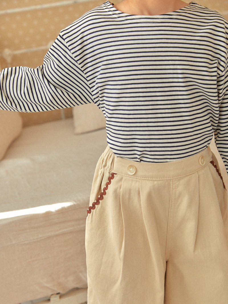 Lolobole - Korean Children Fashion - #fashionkids - Wave Overalls - 4