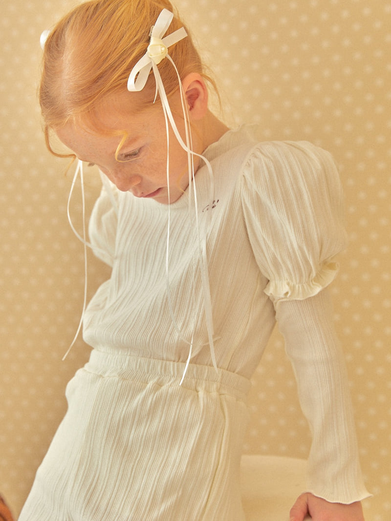 Lolobole - Korean Children Fashion - #kidsstore - Rose Ribbon Long Pin