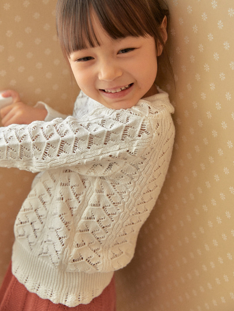 Lolobole - Korean Children Fashion - #kidsstore - Punching Collar Knit - 7
