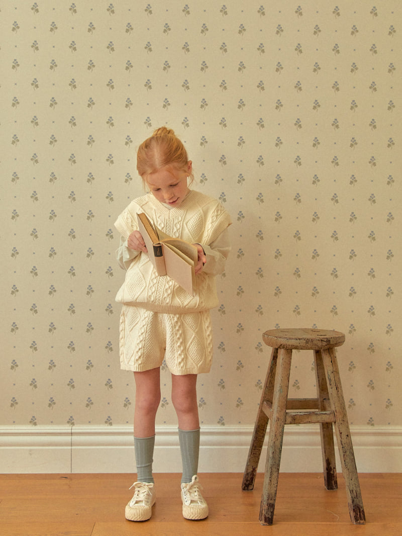 Lolobole - Korean Children Fashion - #kidsstore - Dia Knit Vest - 7