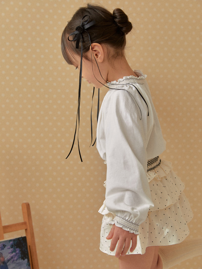 Lolobole - Korean Children Fashion - #kidzfashiontrend - Dot Smoke Pants - 6