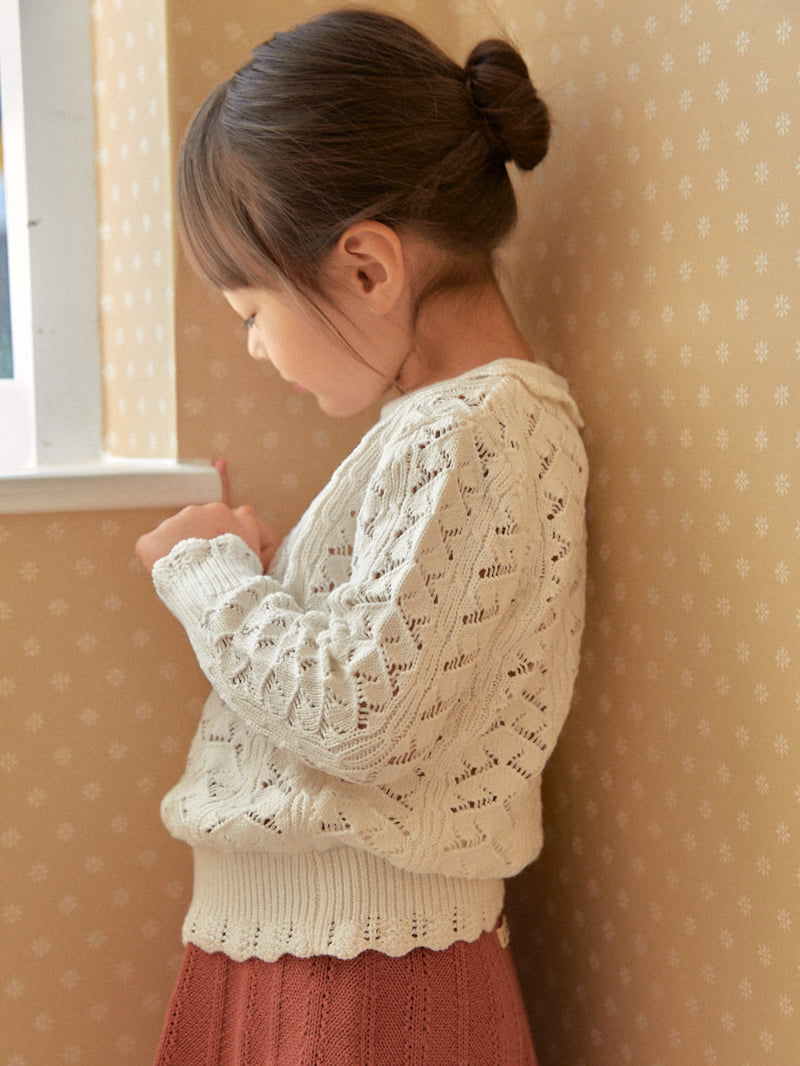 Lolobole - Korean Children Fashion - #kidzfashiontrend - Punching Collar Knit - 8