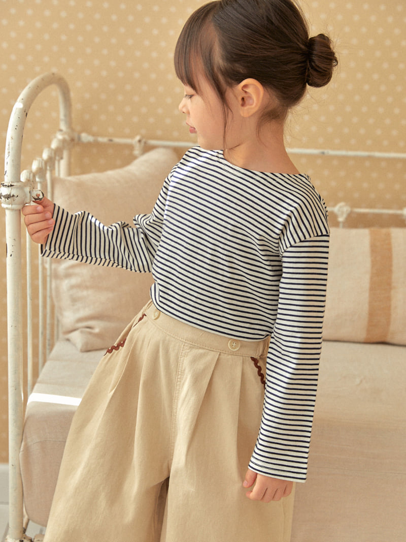 Lolobole - Korean Children Fashion - #kidzfashiontrend - Wave Overalls - 6