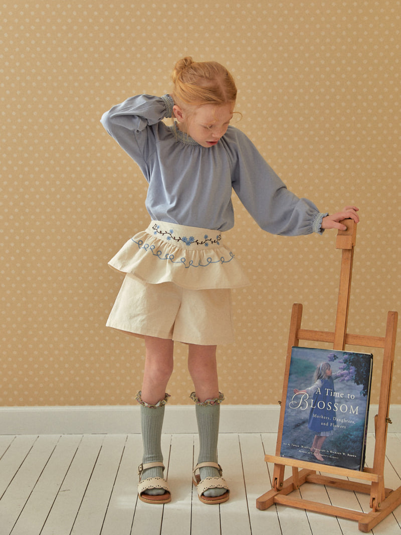 Lolobole - Korean Children Fashion - #kidzfashiontrend - Antique Frill Pants - 12