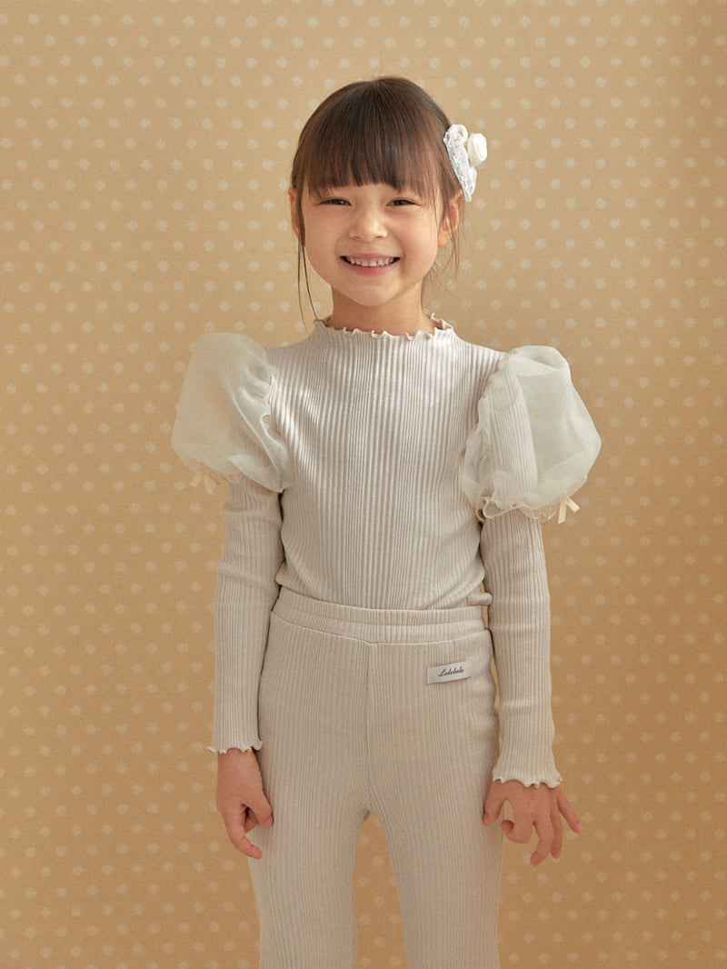 Lolobole - Korean Children Fashion - #kidzfashiontrend - Sha Ribbon Tee - 7
