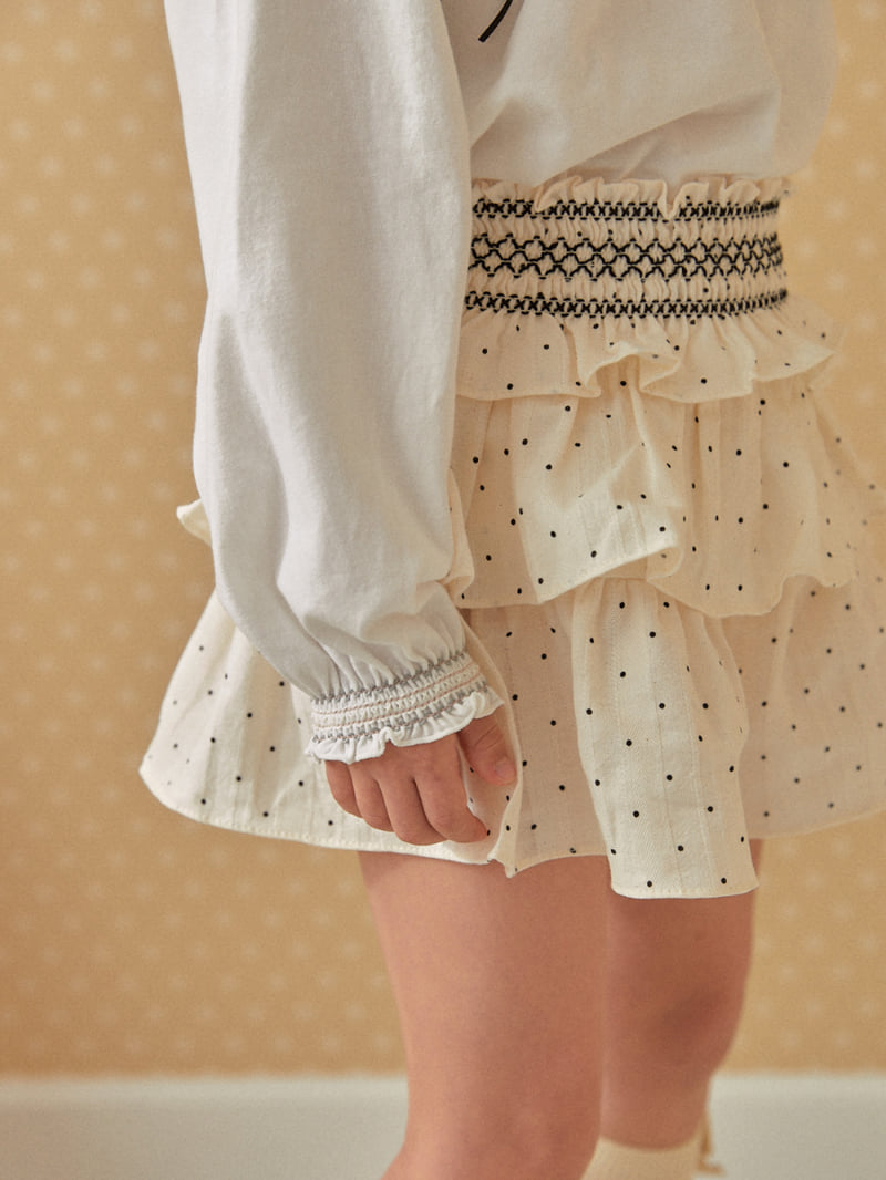 Lolobole - Korean Children Fashion - #littlefashionista - Dot Smoke Pants - 8