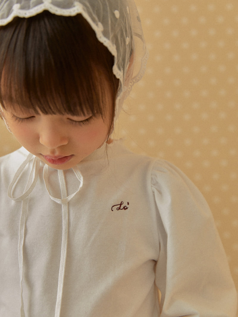 Lolobole - Korean Children Fashion - #littlefashionista - Dot Lace Bandana - 5