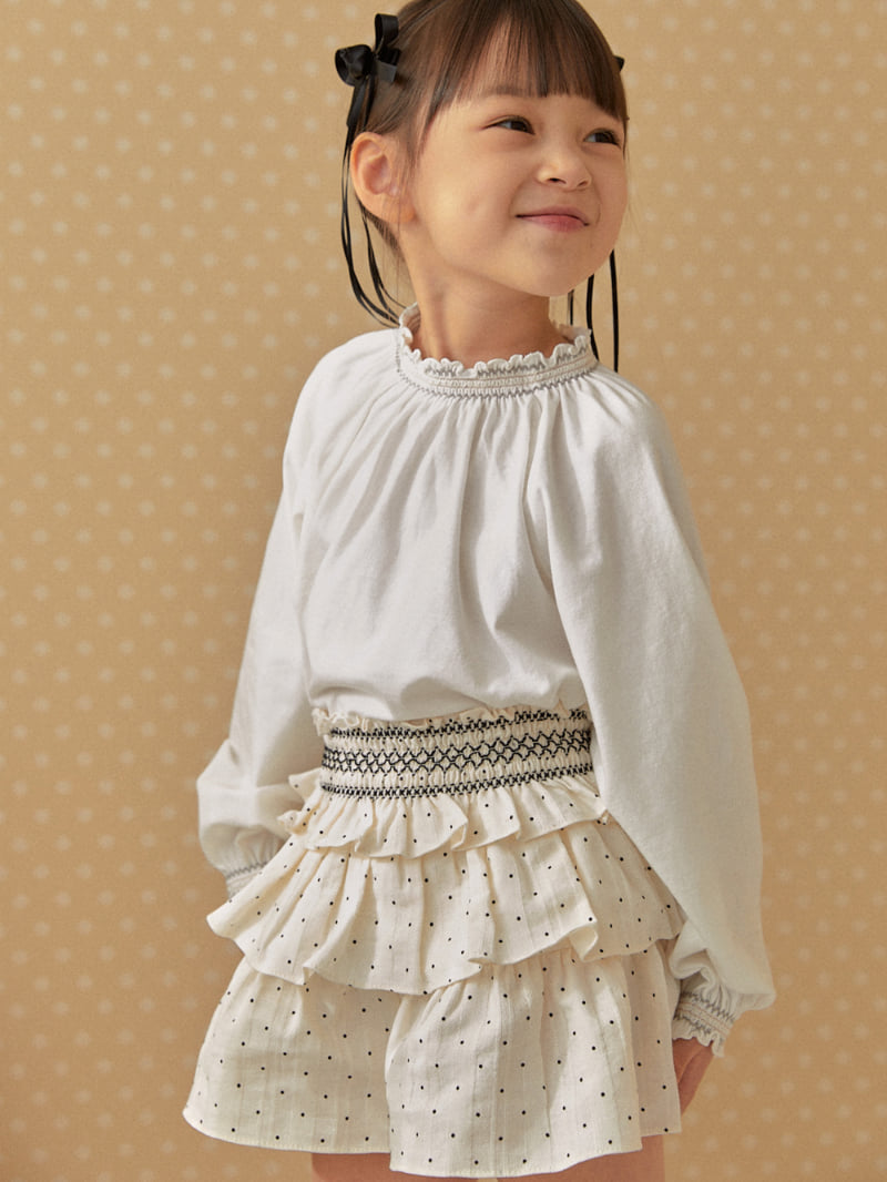 Lolobole - Korean Children Fashion - #magicofchildhood - Dot Smoke Pants - 9