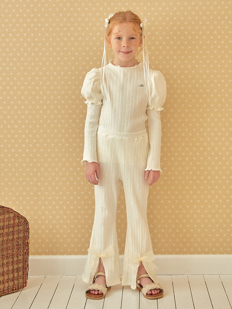 Lolobole - Korean Children Fashion - #magicofchildhood - Princess Ribbed Tee
