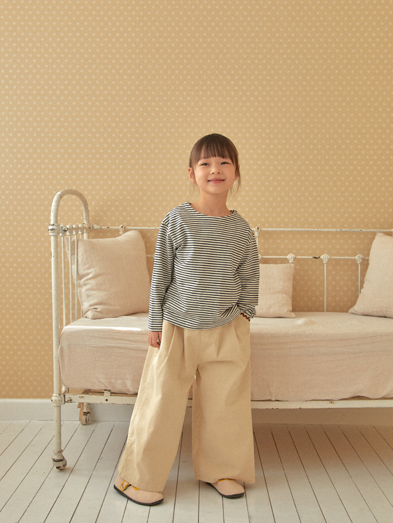 Lolobole - Korean Children Fashion - #magicofchildhood - Simple Stripe Tee - 8