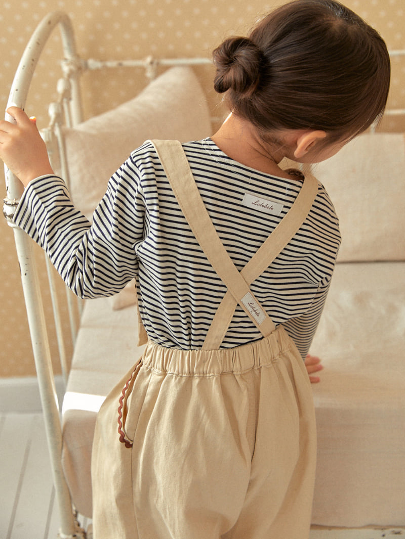 Lolobole - Korean Children Fashion - #minifashionista - Wave Overalls - 10