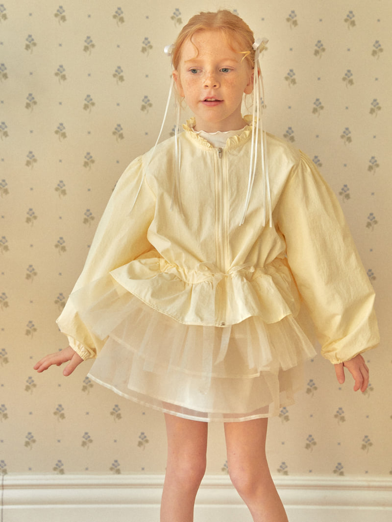 Lolobole - Korean Children Fashion - #prettylittlegirls - Cutie Frill Windbreaker - 10