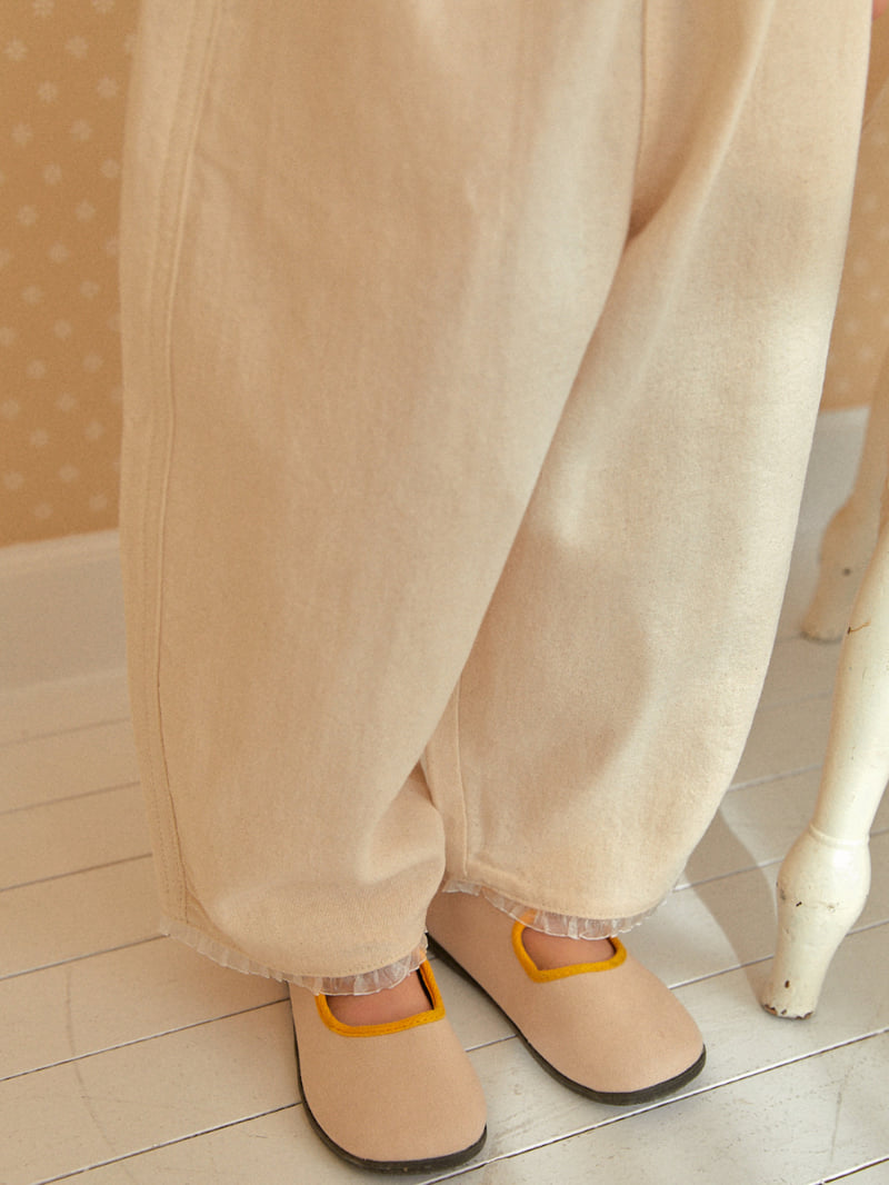 Lolobole - Korean Children Fashion - #minifashionista - Cotton Lace Pants - 4