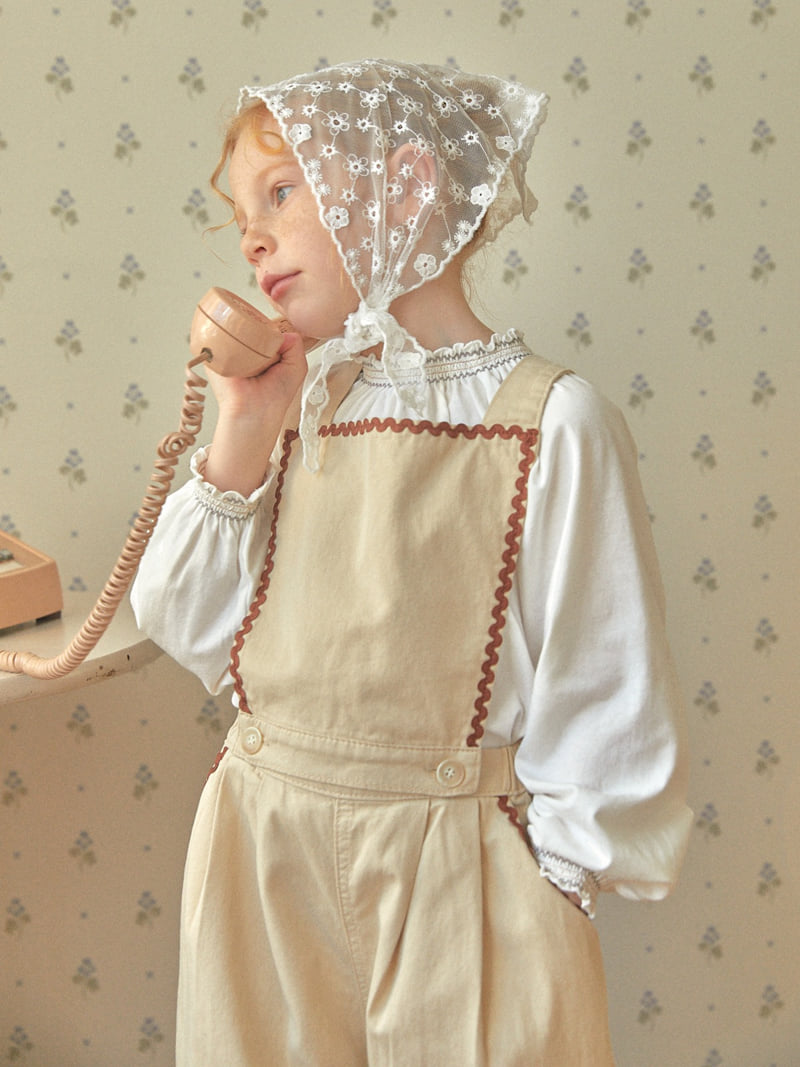 Lolobole - Korean Children Fashion - #prettylittlegirls - Flower Lace Bandana