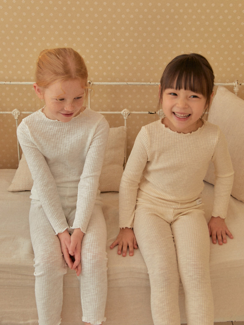 Lolobole - Korean Children Fashion - #prettylittlegirls - Solid Lounge Wear Set - 9