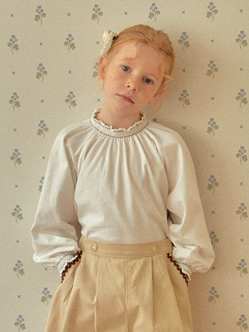 Lolobole - Korean Children Fashion - #toddlerclothing - Briel Smoke Tee - 4