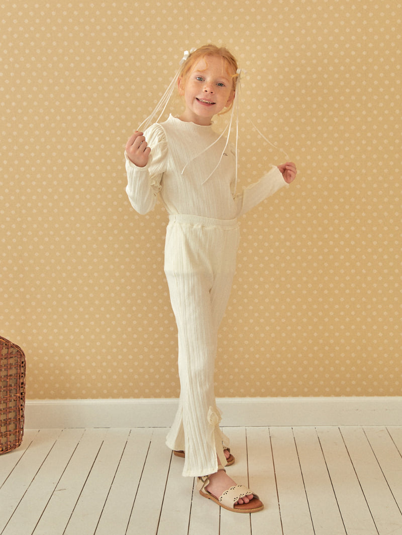 Lolobole - Korean Children Fashion - #stylishchildhood - Rose Ribbon Long Pin - 10