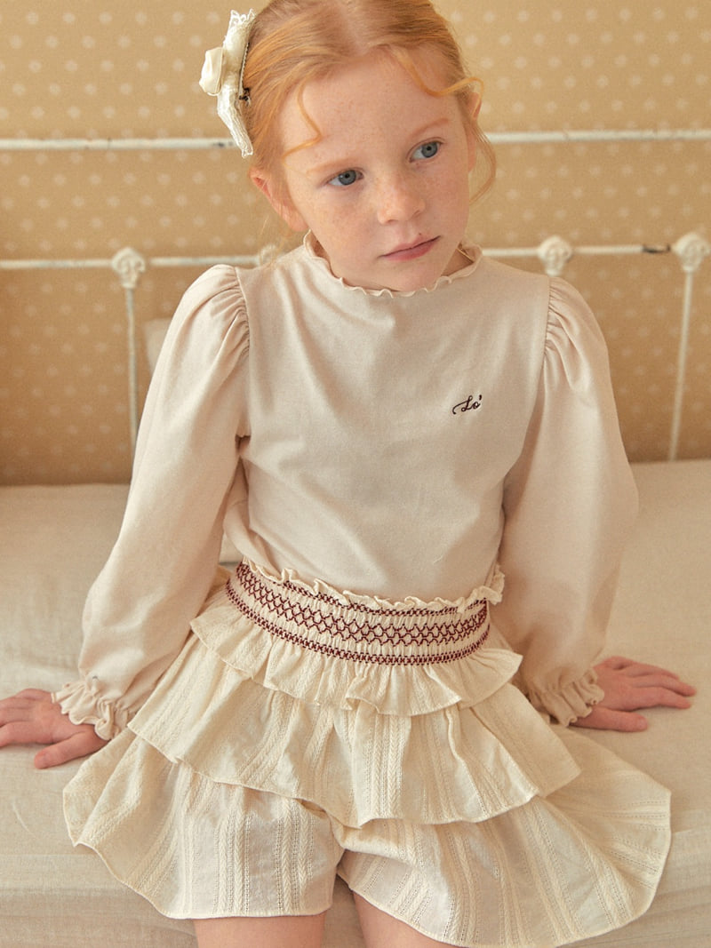 Lolobole - Korean Children Fashion - #todddlerfashion - LO Puff Tee