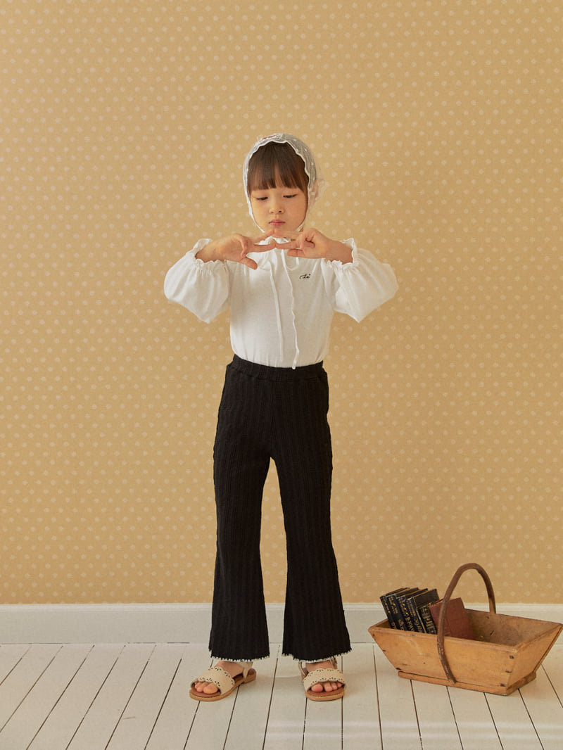 Lolobole - Korean Children Fashion - #todddlerfashion - Dot Lace Bandana - 9