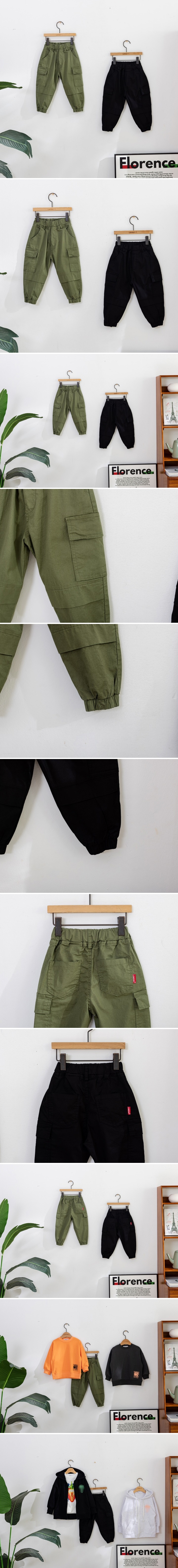 London I - Korean Children Fashion - #childrensboutique - Cargo Jogger Pants
