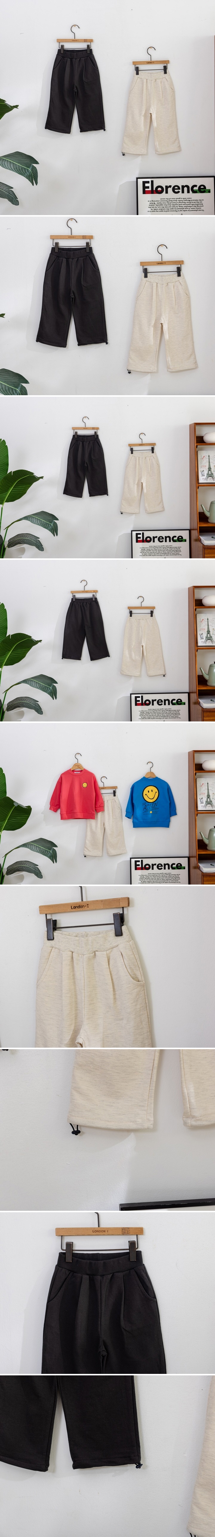 London I - Korean Children Fashion - #designkidswear - One-tuck Pleated Pants