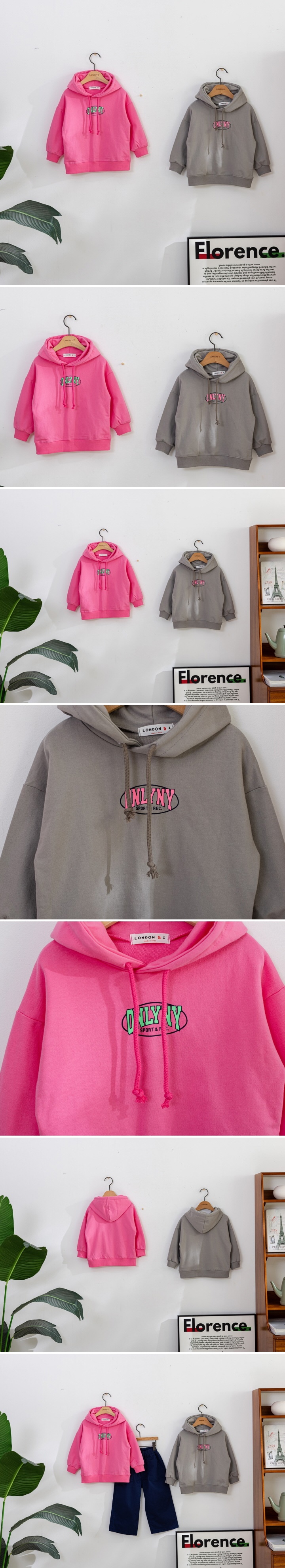 London I - Korean Children Fashion - #kidsshorts - Only Hoodie