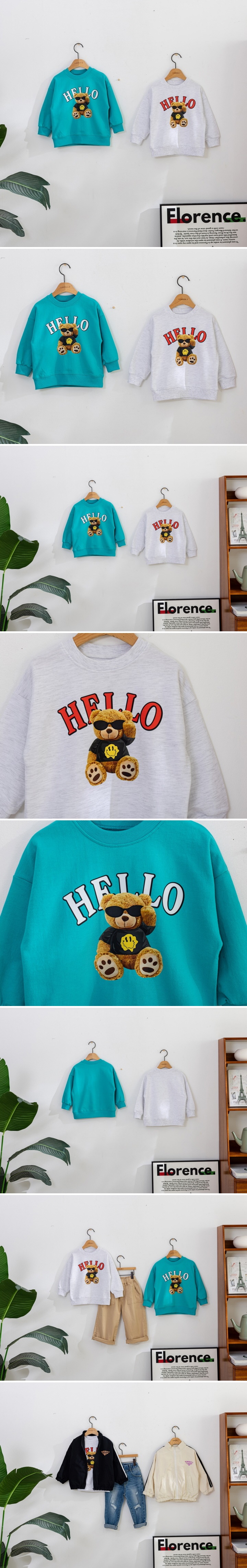 London I - Korean Children Fashion - #magicofchildhood - Hello Tee