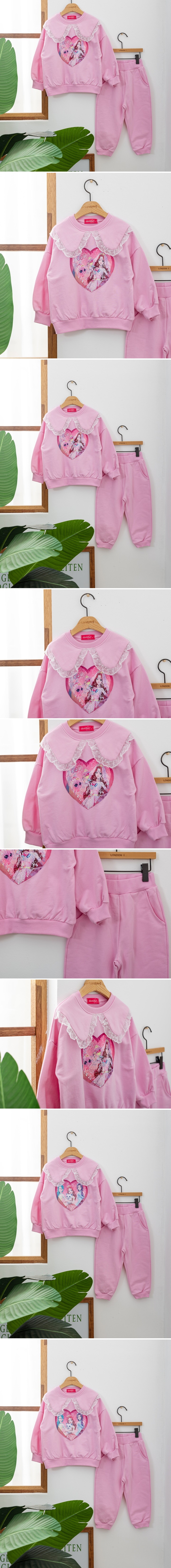 London I - Korean Children Fashion - #prettylittlegirls - Secret Juju Collar Spangle Tee