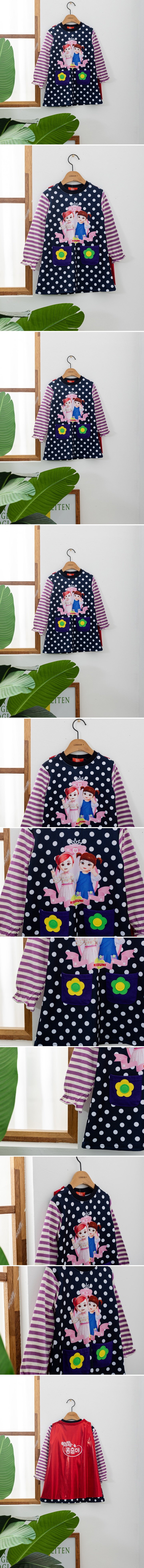 London I - Korean Children Fashion - #stylishchildhood - Kongsooni Dot One-piece