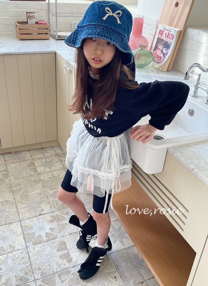 Love Rosie - Korean Children Fashion - #stylishchildhood - Sharala Lace Apron - 4